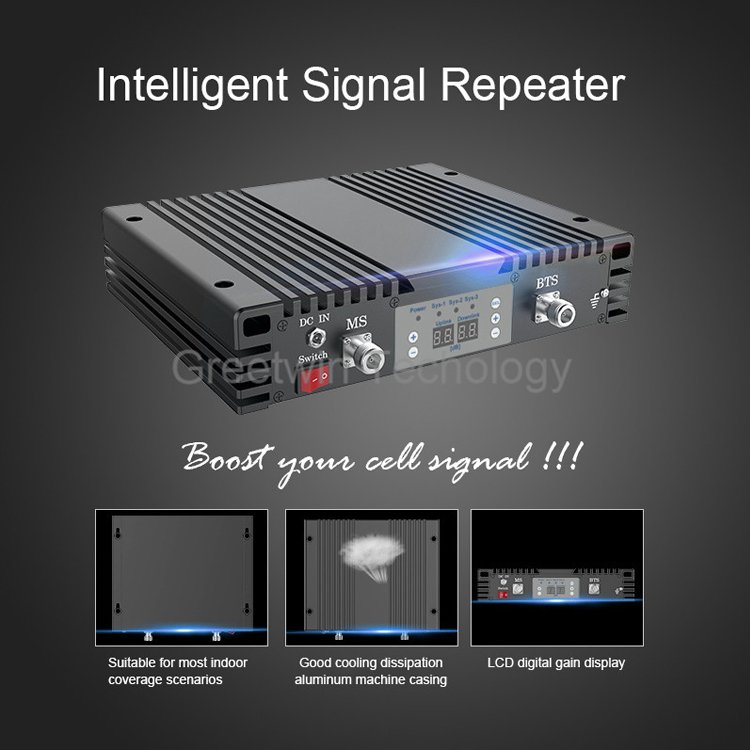 27dBm DCS1800MHz Single Band 2g 3g 4g Signal Booster Band Home Amplifier Cell Phone Receiver GSM Signal Repeater